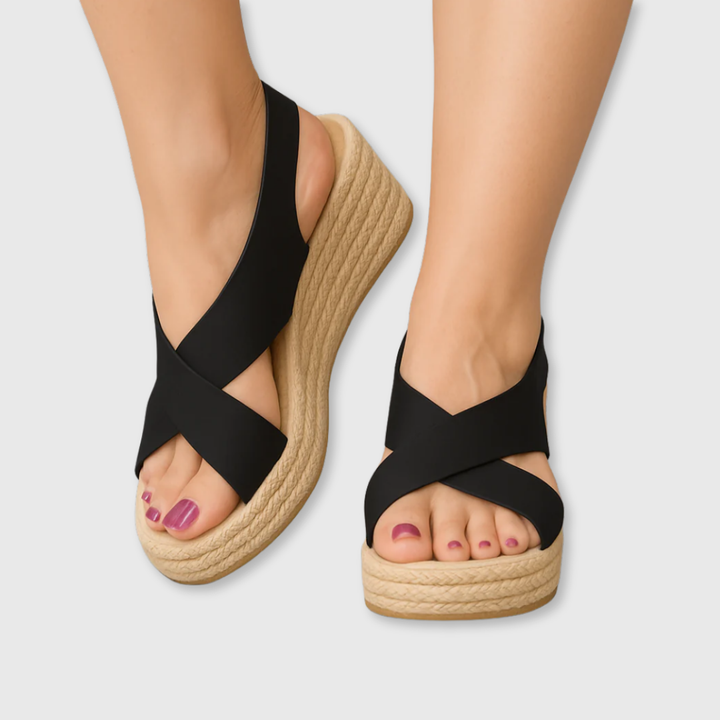 Célestine orthopedic sandals Céline de Montréal