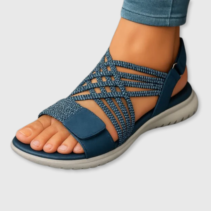 Cécile orthopedic sandals Céline de Montréal