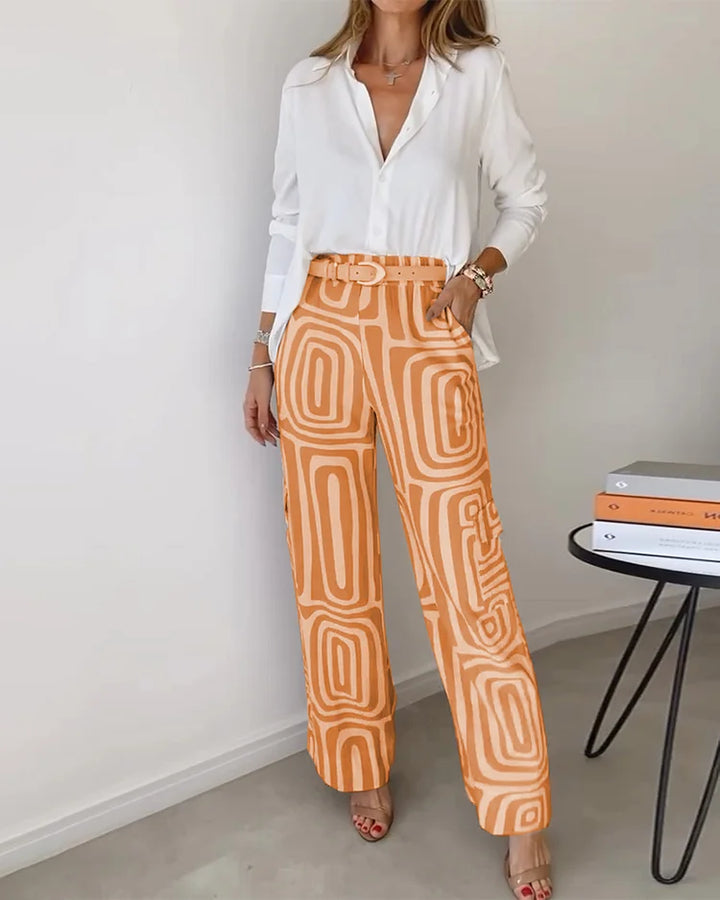 Kendra Elegant Two-Piece Set Two-Piece Sets — Céline de Montréal — view 2