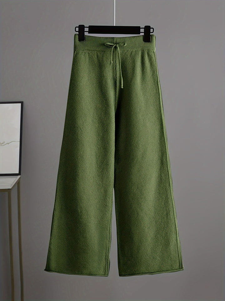 Emily Cozy Knit Loungewear Set Loungewear Sets — Céline de Montréal — view 10