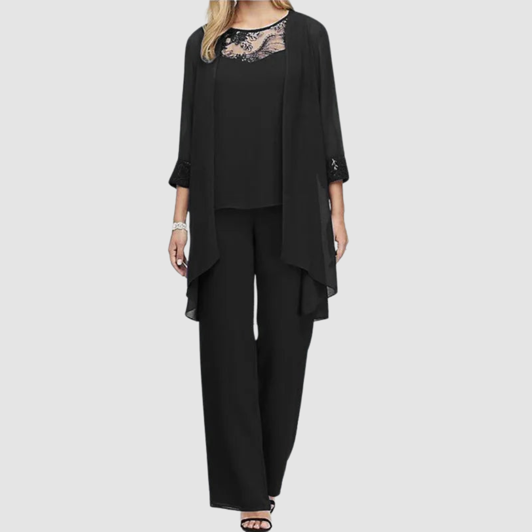 Iva Elegant Three-Piece Set Three-Piece Sets — Céline de Montréal — view 4