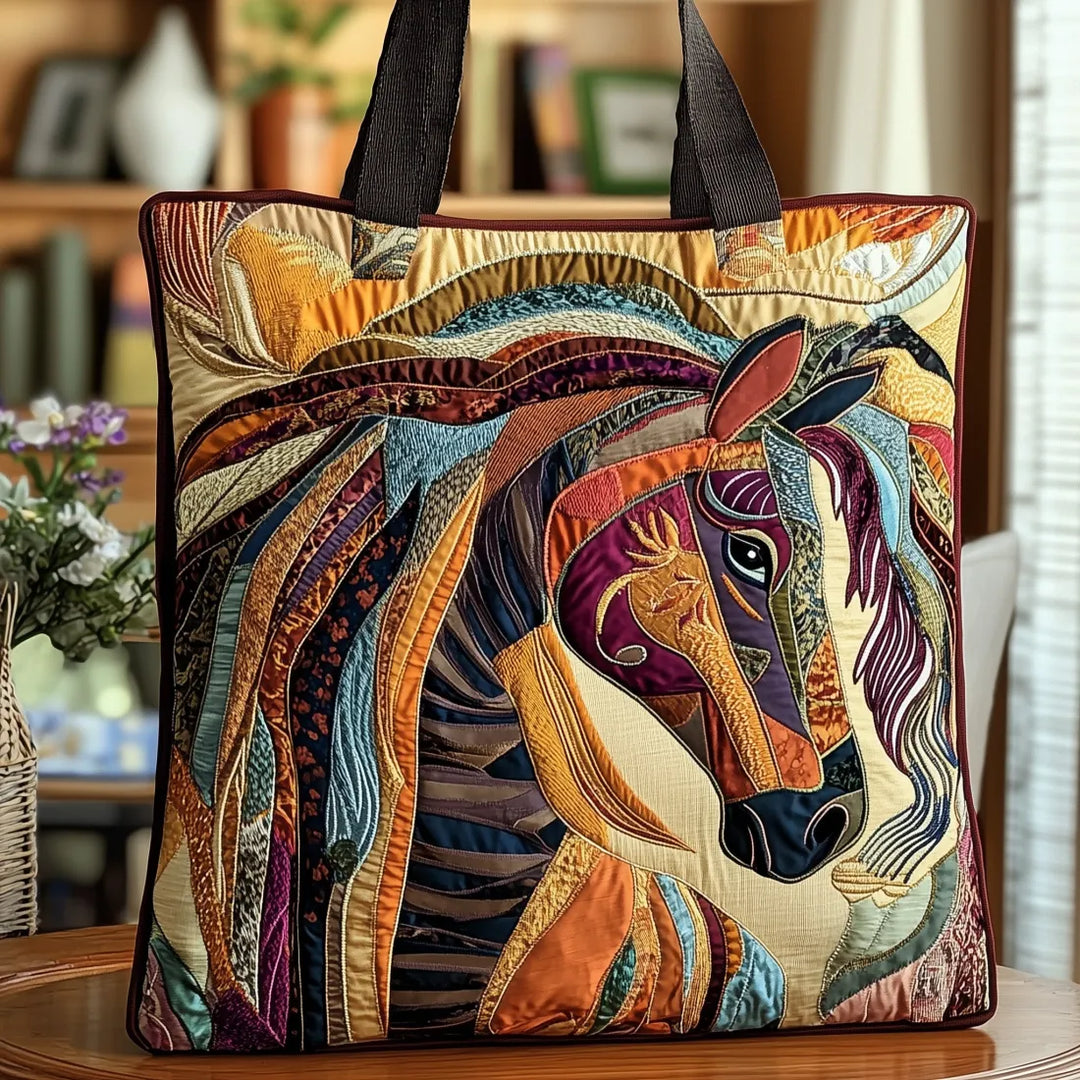 Mosaic Horse Handmade Bags — Céline de Montréal