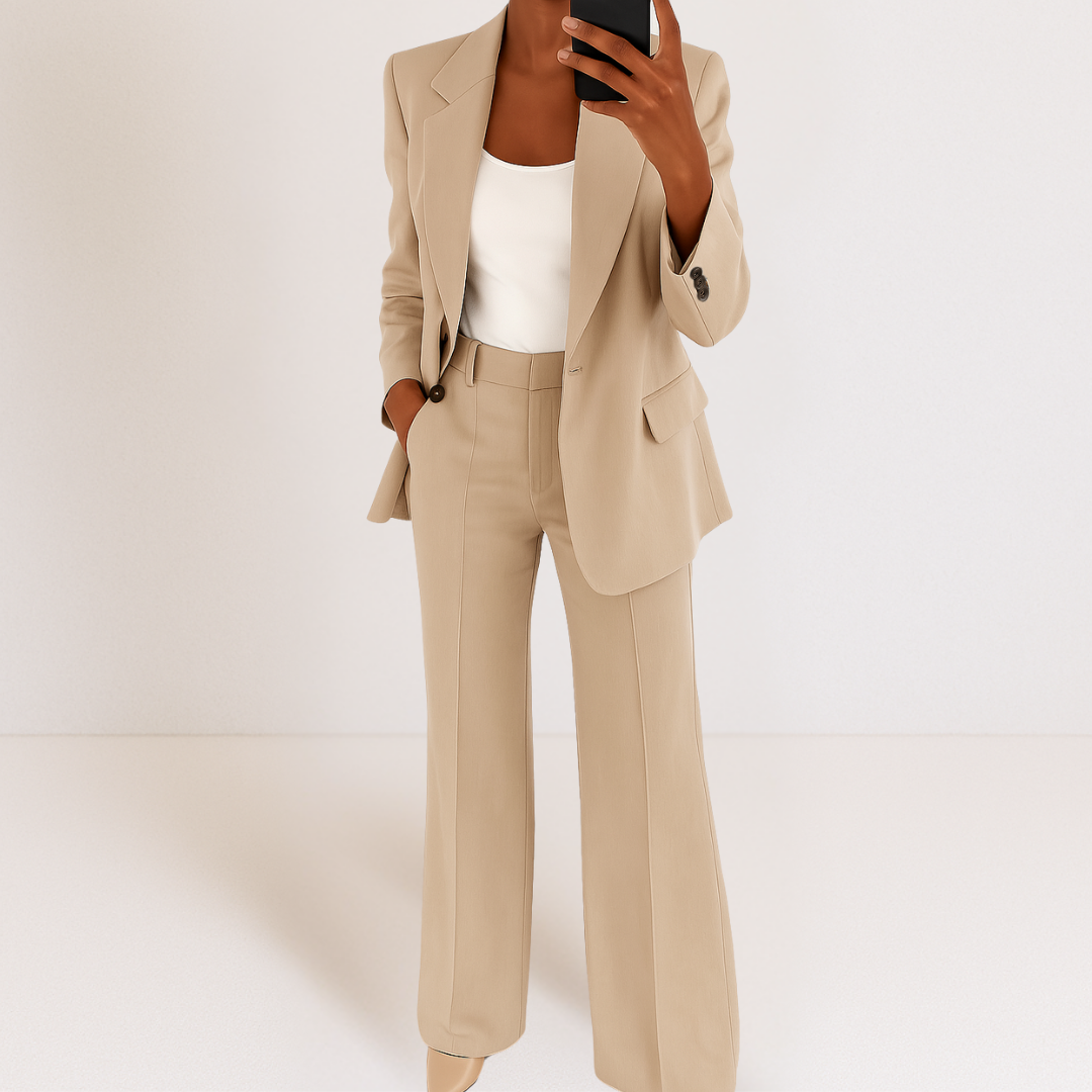 Melynda Stylish Two-Part Suit Set Suits — Céline de Montréal — view 7
