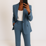 Melynda™ Stylish Two-Part Suit Set | Coordinated Top and Trousers