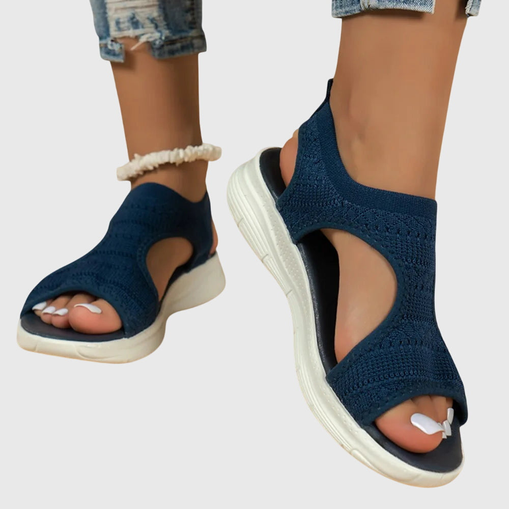 Nathalie orthopedic sandals Céline de Montréal
