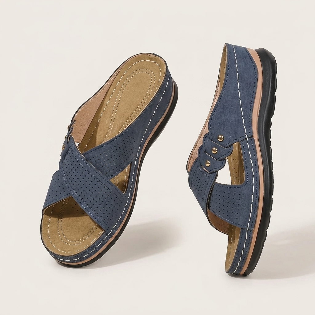Aurore orthopedic sandals Céline de Montréal