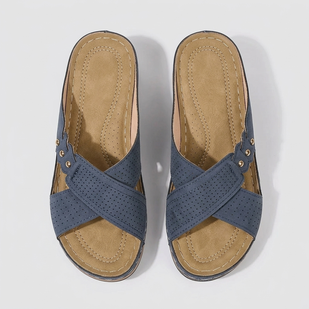 Aurore orthopedic sandals Céline de Montréal