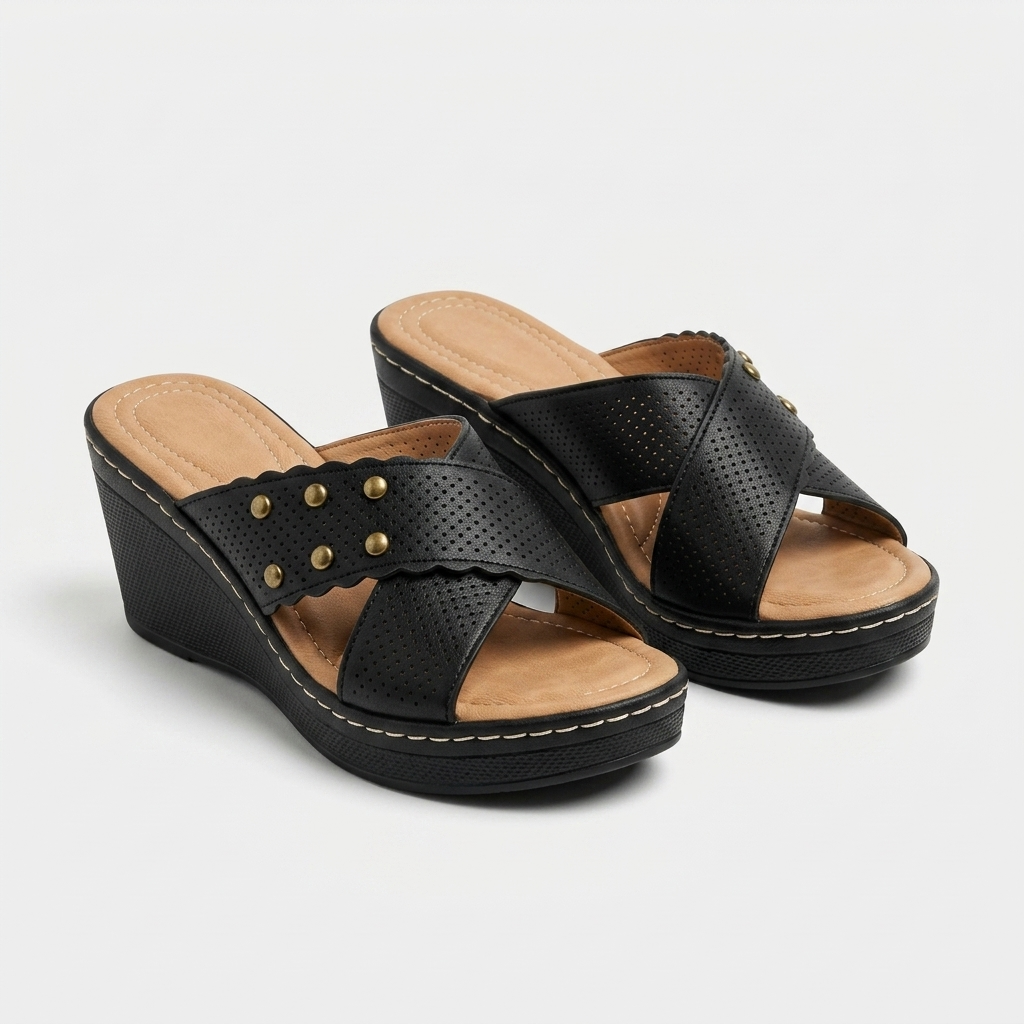 Aurore orthopedic sandals Céline de Montréal
