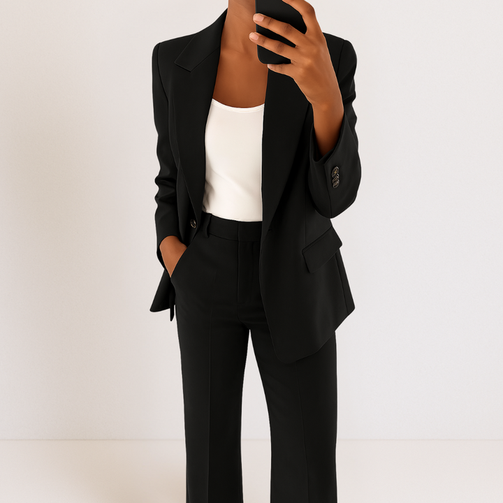 Melynda Stylish Two-Part Suit Set Suits — Céline de Montréal — view 6