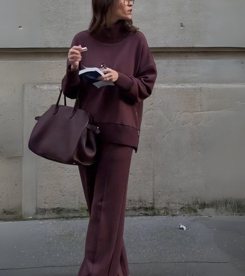 Elyza Soft Two-Piece Set Two-Piece Sets — Céline de Montréal — view 3