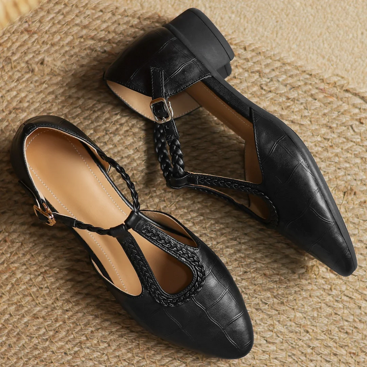 Leather Mary Janes Mary Janes — Céline de Montréal — view 12