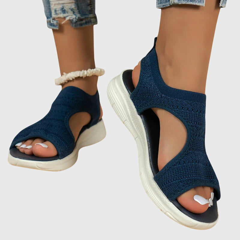 Nathalie orthopedic sandals Céline de Montréal
