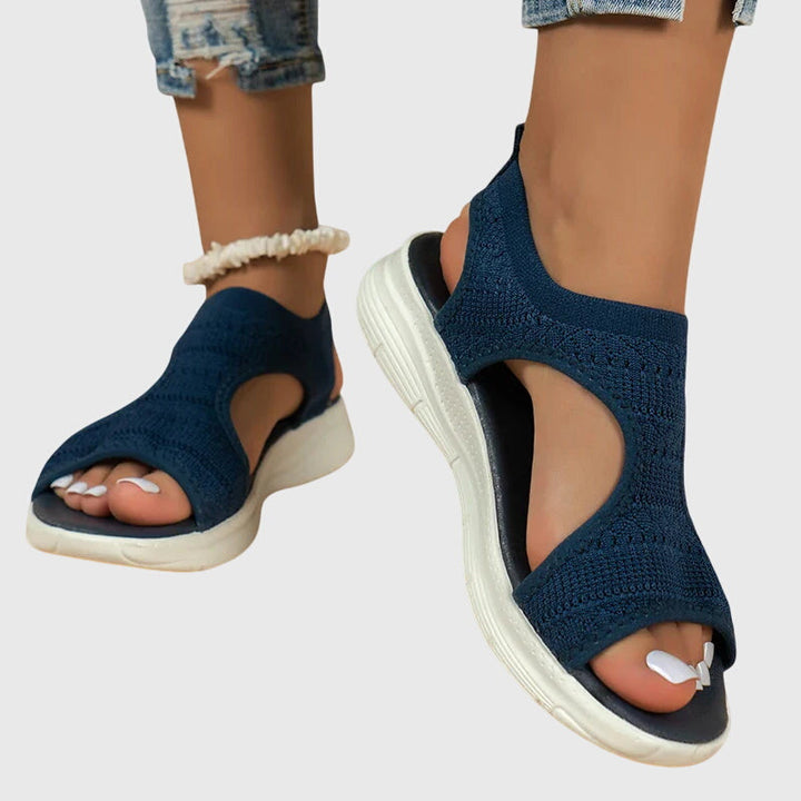 Nathalie orthopedic sandals Céline de Montréal