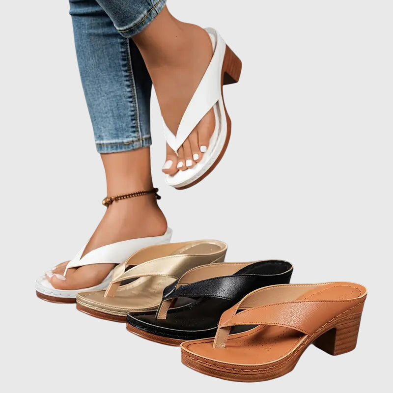 Diane orthopedic sandals Céline de Montréal
