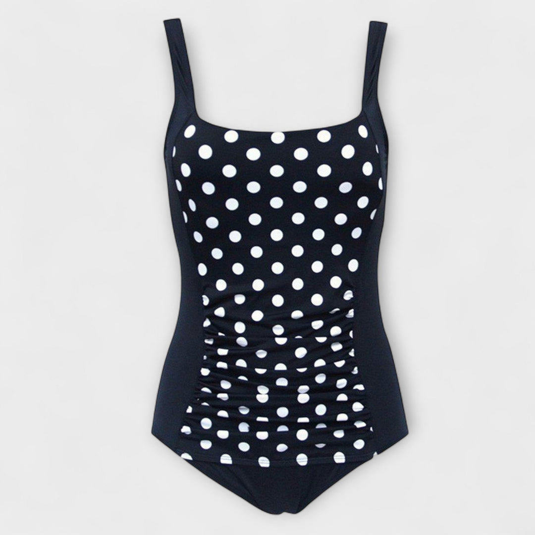Retro Padded Swimsuit Swimsuits — Céline de Montréal — view 4