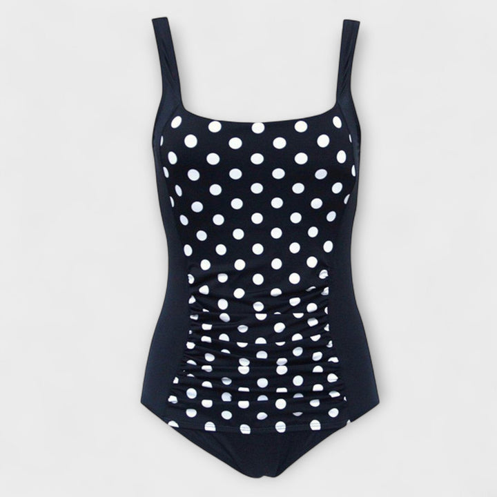Retro Padded Swimsuit Swimsuits — Céline de Montréal — view 4