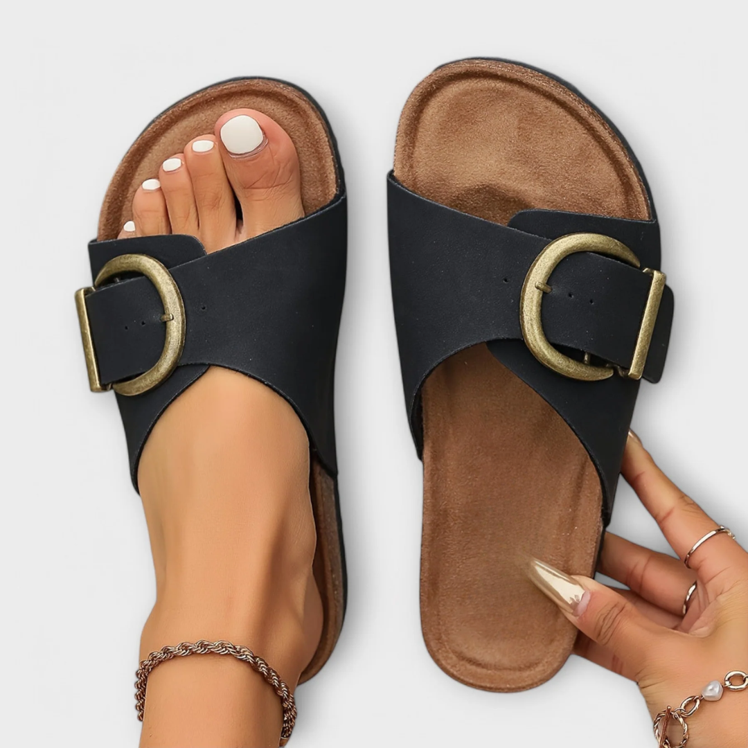 Avelina Orthopedic Sandals — Céline de Montréal — view 4