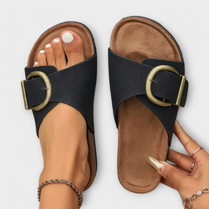 Avelina Orthopedic Sandals — Céline de Montréal — view 4
