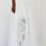 Larissa™ Embroidered Top & High-Waist Maxi Skirt Set | Elegant Two Piece Outfit