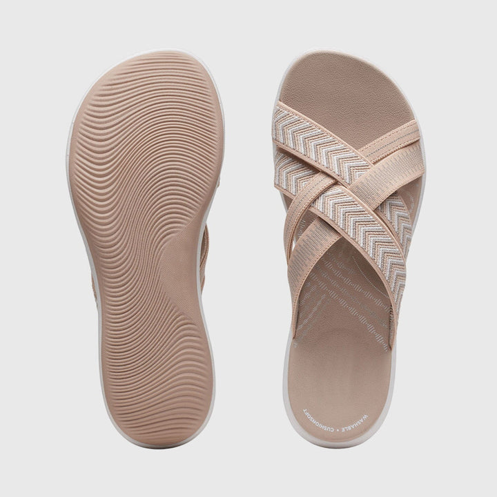 Jade orthopedic sandals Céline de Montréal