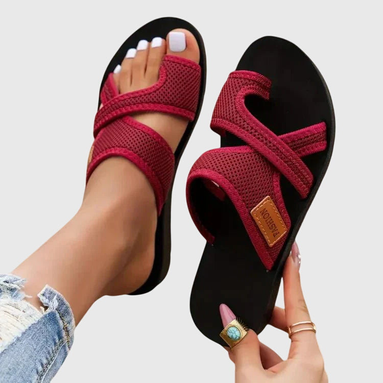 Hélène orthopedic sandals Céline de Montréal