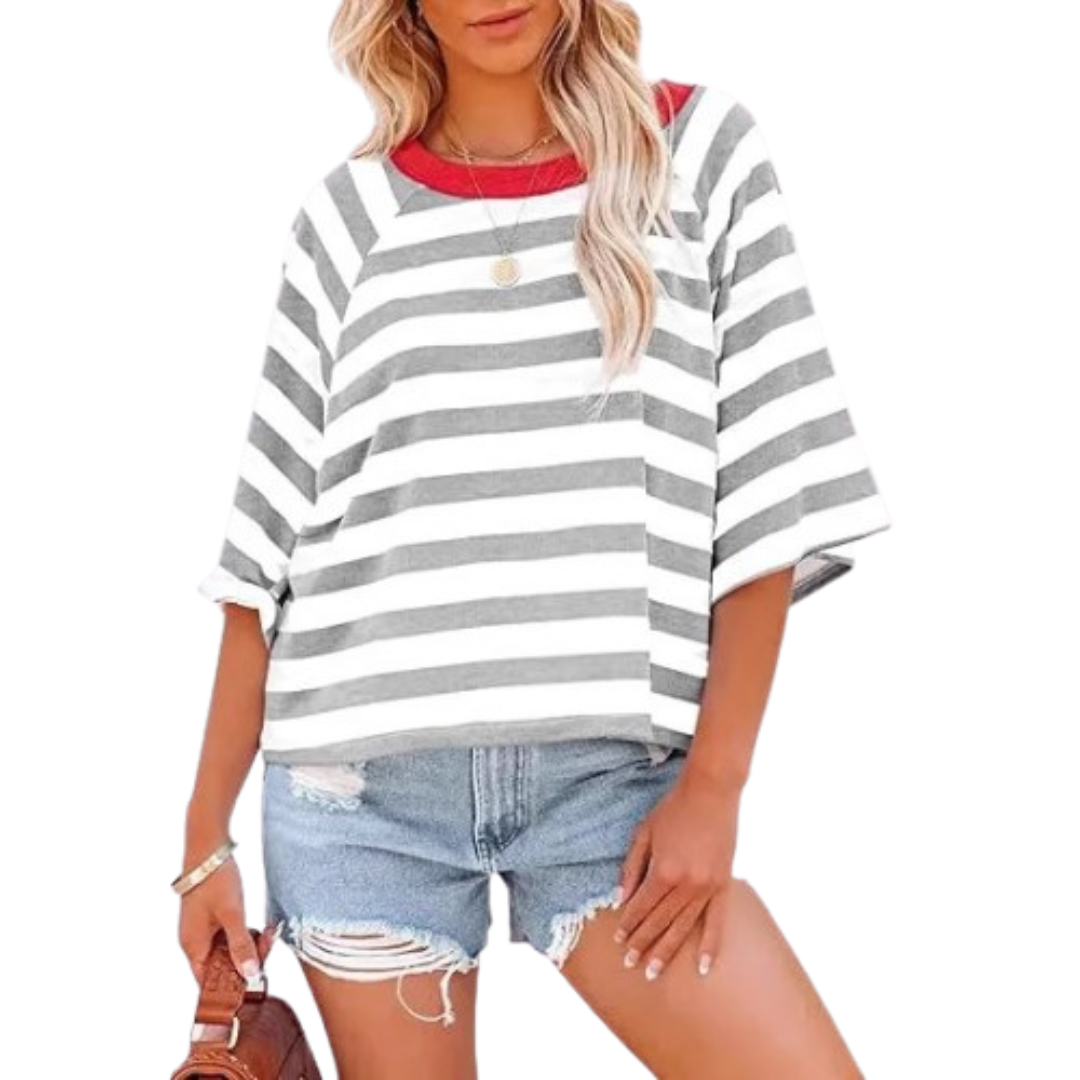 Maosie Crew Neck Tops — Céline de Montréal — view 4
