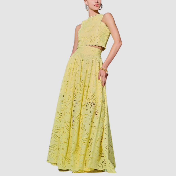 Tallie Sophisticated Two-Piece Set Two-Piece Sets — Céline de Montréal — view 4