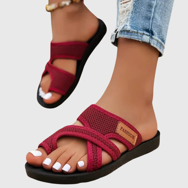 Hélène orthopedic sandals Céline de Montréal