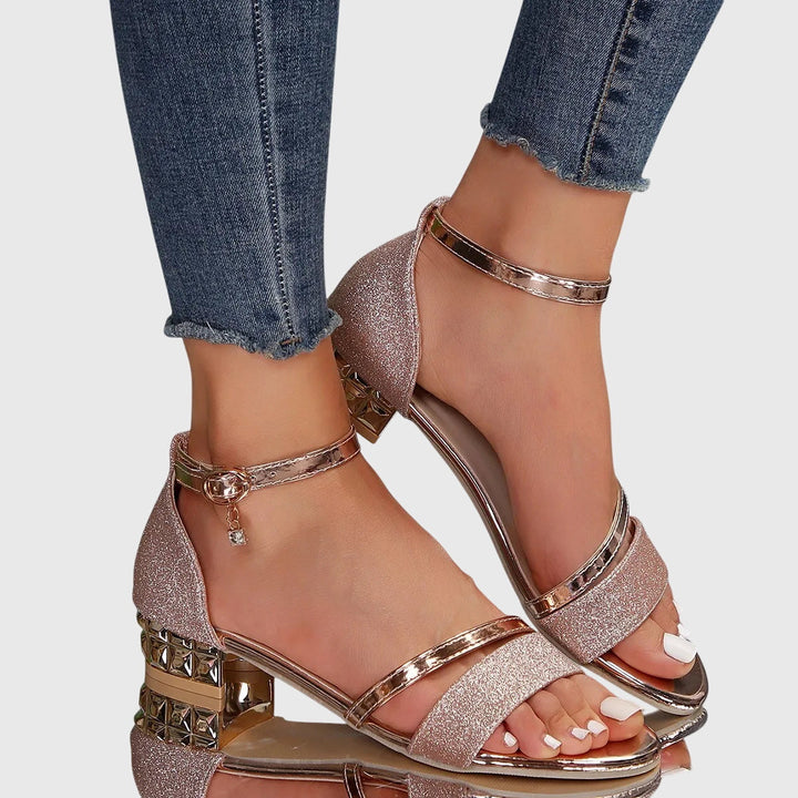 Alison Orthopedic Heeled Sandals — Céline de Montréal — view 4