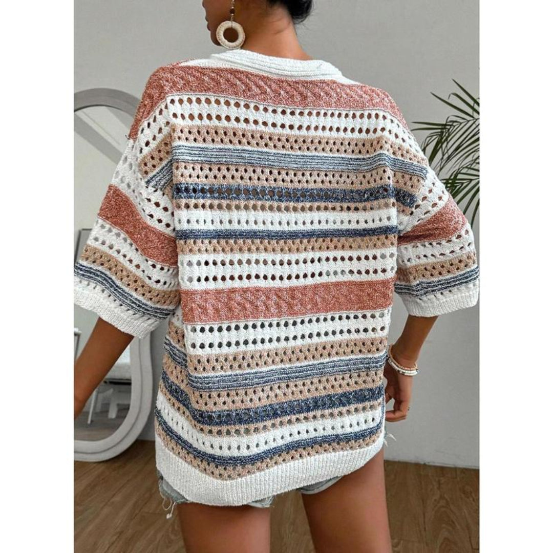 Kelise V-Neck Tops — Céline de Montréal — view 5