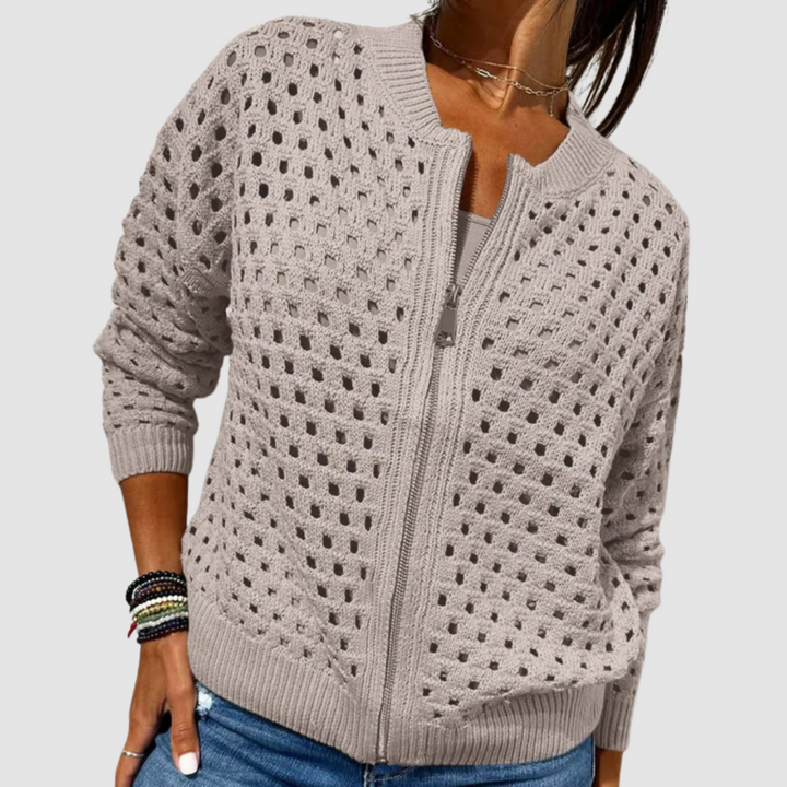 Desiree Premium Knitted Cardigan Cardigans — Céline de Montréal — view 4