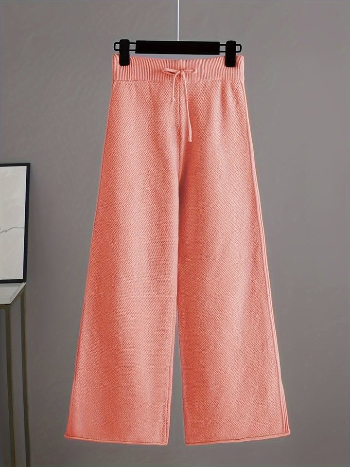 Emily Cozy Knit Loungewear Set Loungewear Sets — Céline de Montréal — view 9