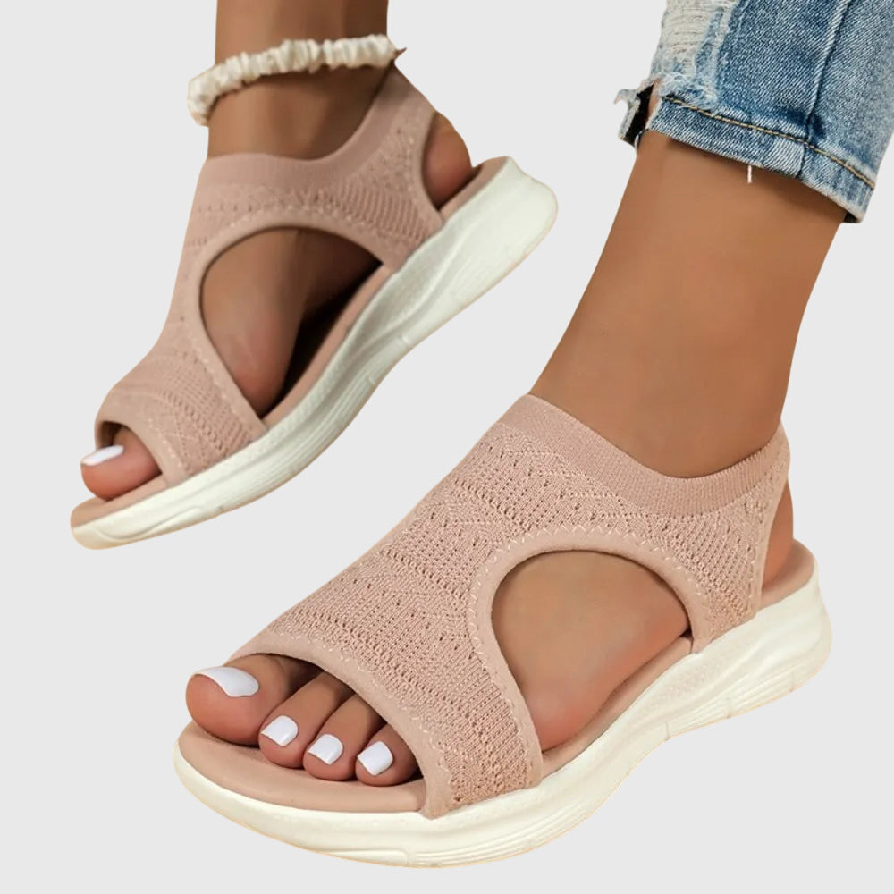 Nathalie orthopedic sandals Céline de Montréal