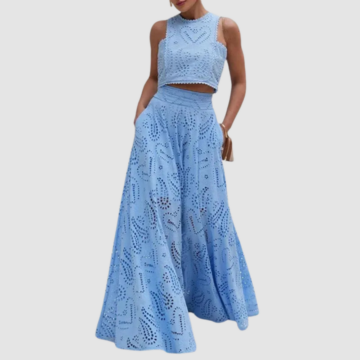 Tallie Sophisticated Two-Piece Set Two-Piece Sets — Céline de Montréal — view 2
