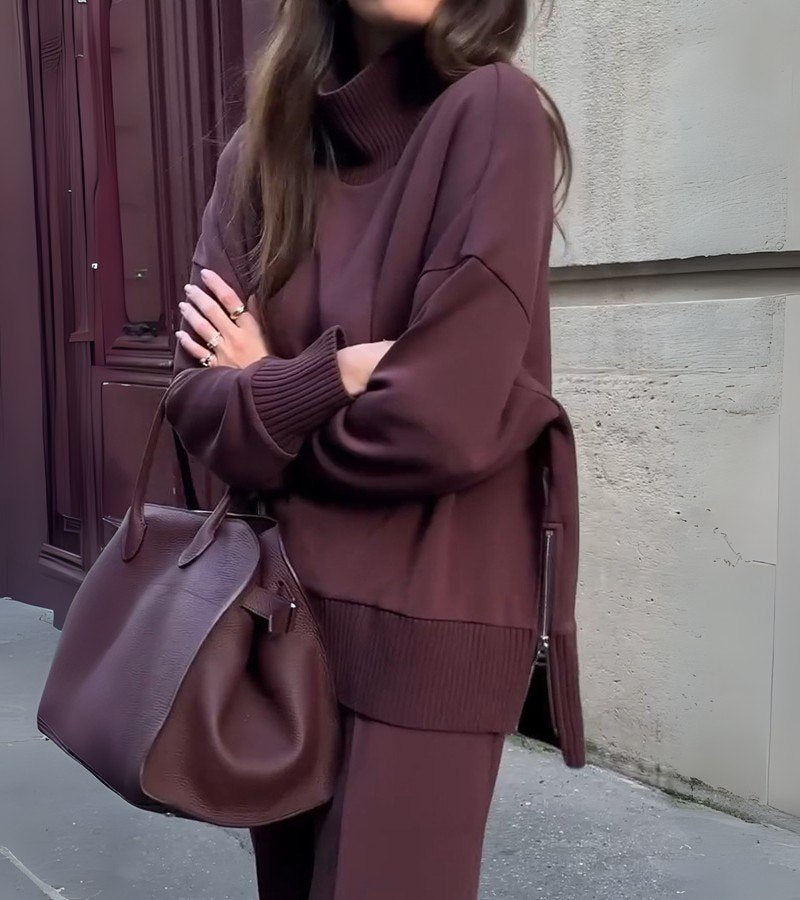 Elyza Soft Two-Piece Set Two-Piece Sets — Céline de Montréal — view 5