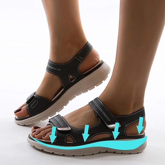 Randy Orthopedic Sandals — Céline de Montréal — view 4