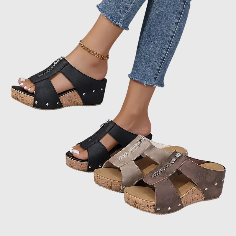Florentine orthopedic sandals Céline de Montréal