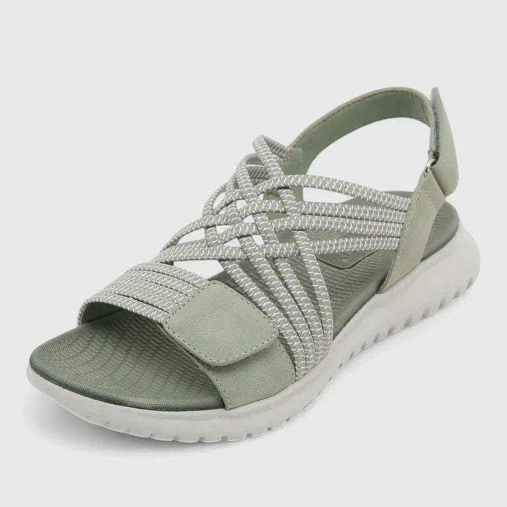 Caroline orthopedic sandals Céline de Montréal