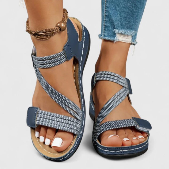 Léonie orthopedic sandals Céline de Montréal