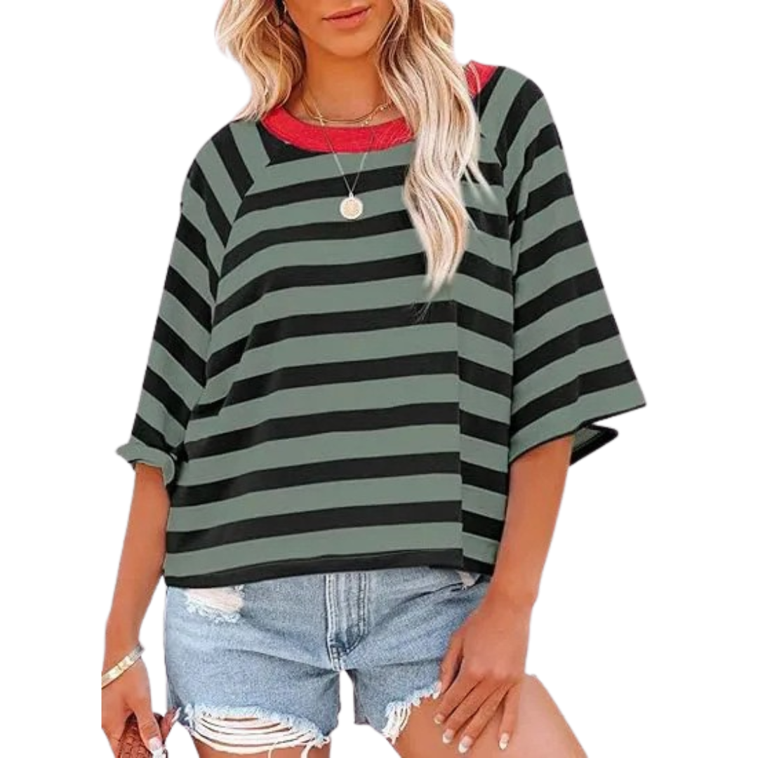 Maosie Crew Neck Tops — Céline de Montréal — view 7