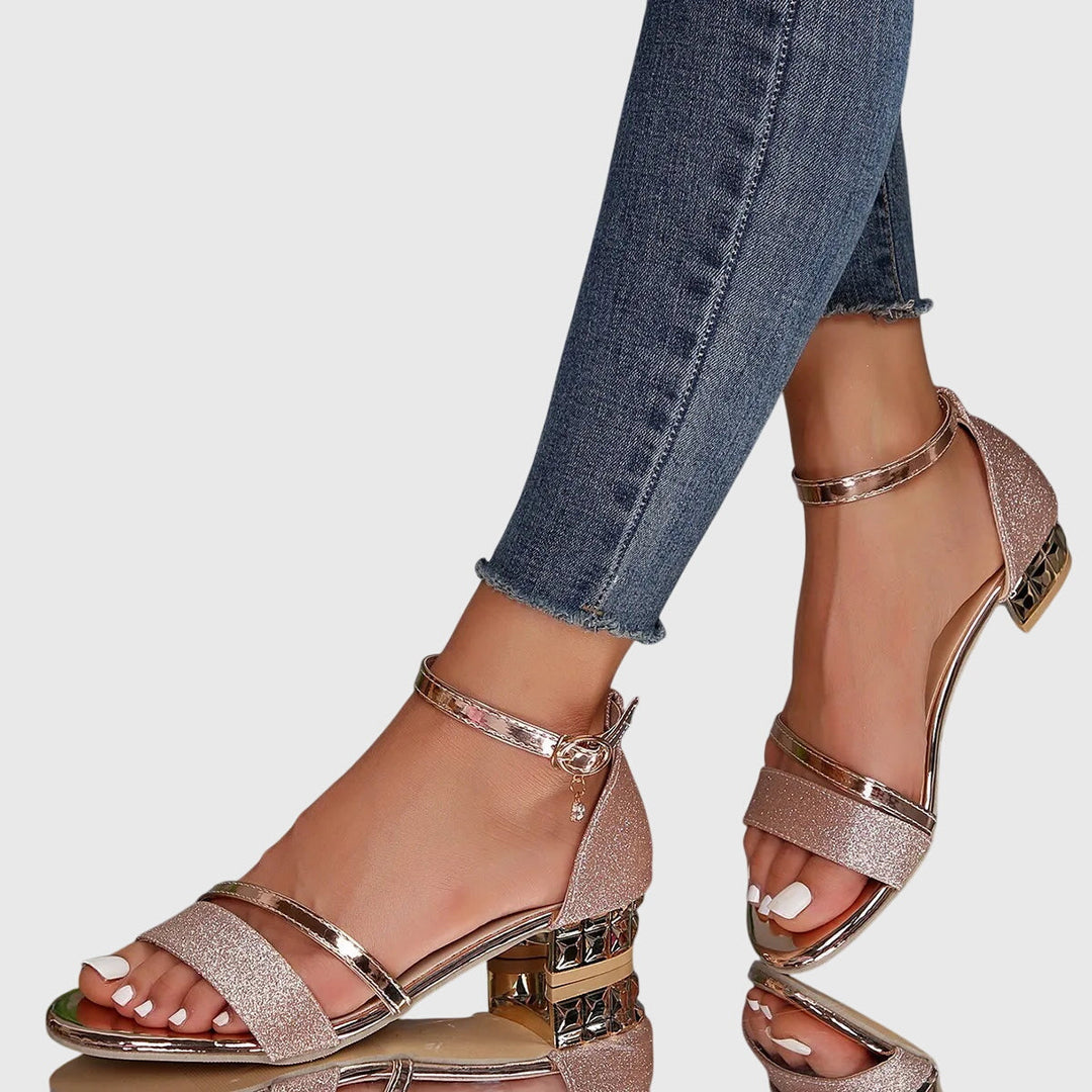 Alison Orthopedic Heeled Sandals — Céline de Montréal — view 5