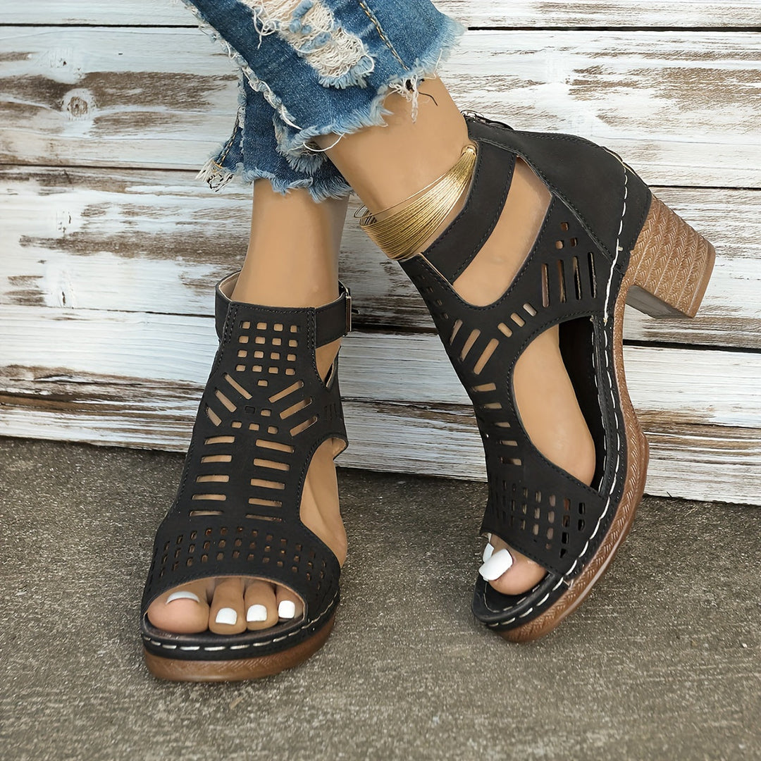 Elena Orthopedic Sandals — Céline de Montréal — view 10