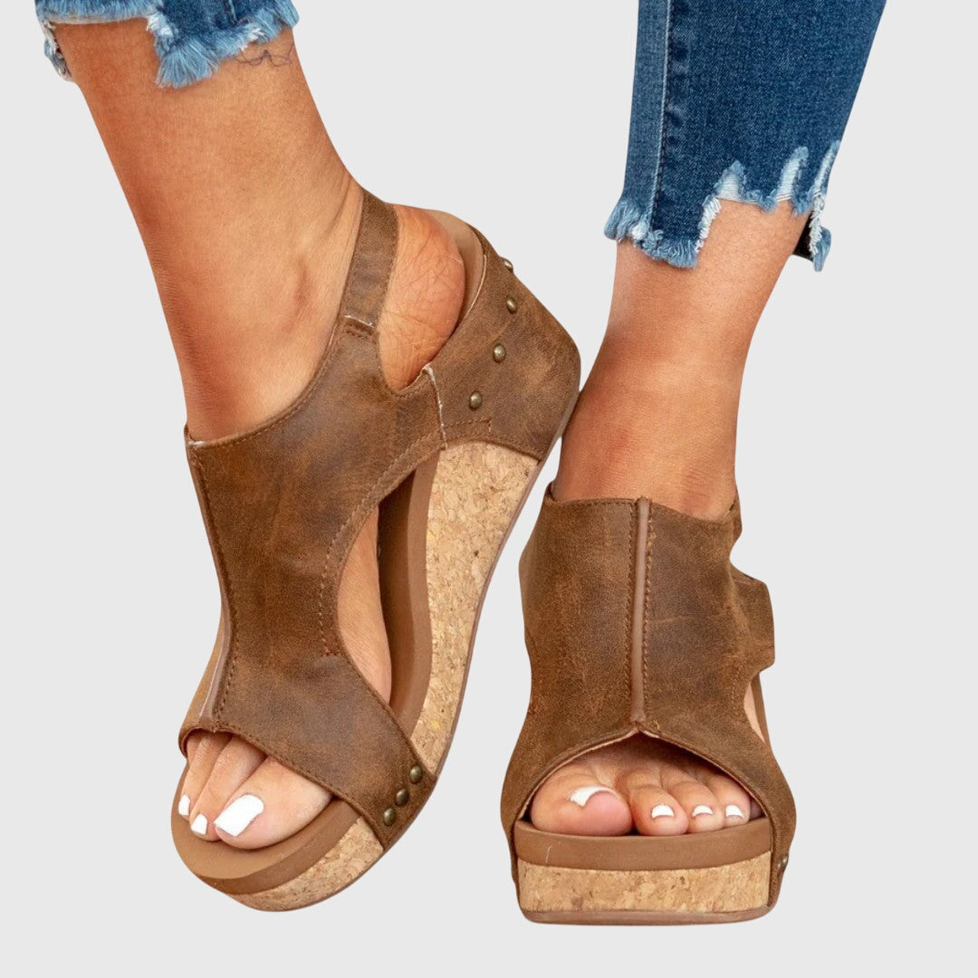 Adela Orthopedic Sandals — Céline de Montréal — view 10