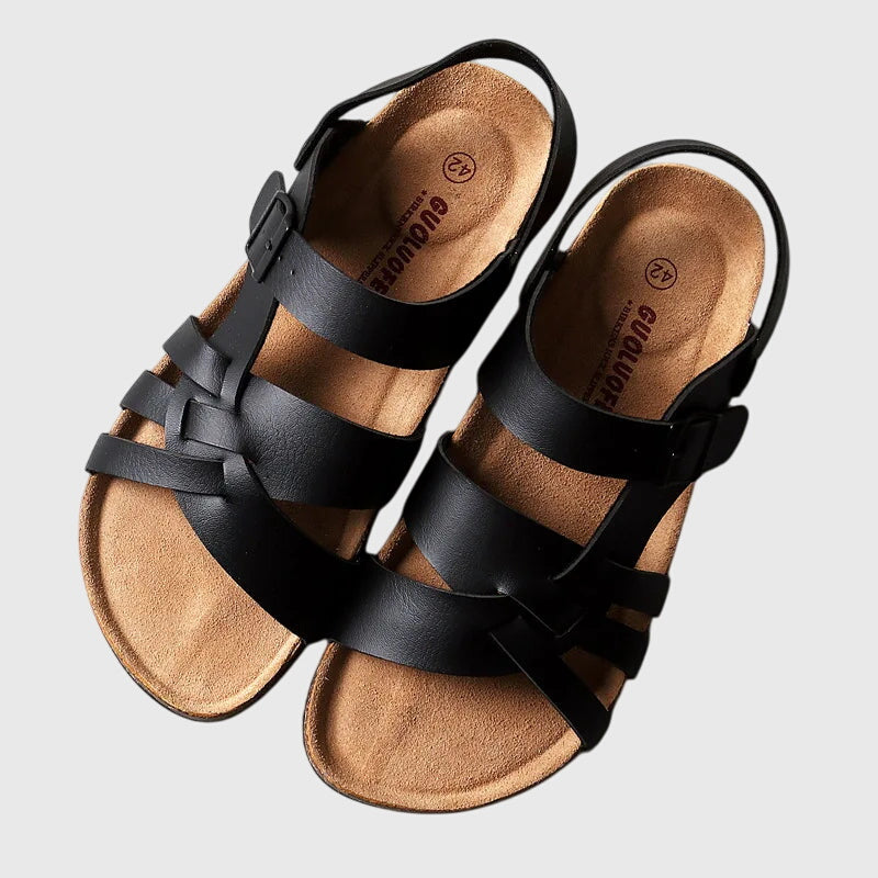 Nora orthopedic sandals Céline de Montréal