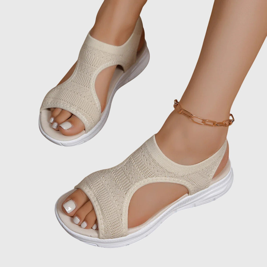 Nathalie orthopedic sandals Céline de Montréal
