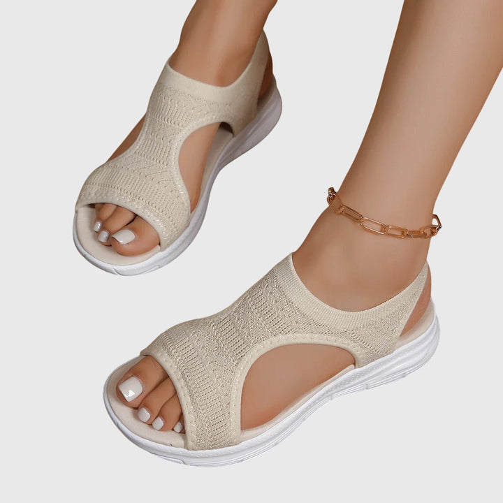 Nathalie orthopedic sandals Céline de Montréal