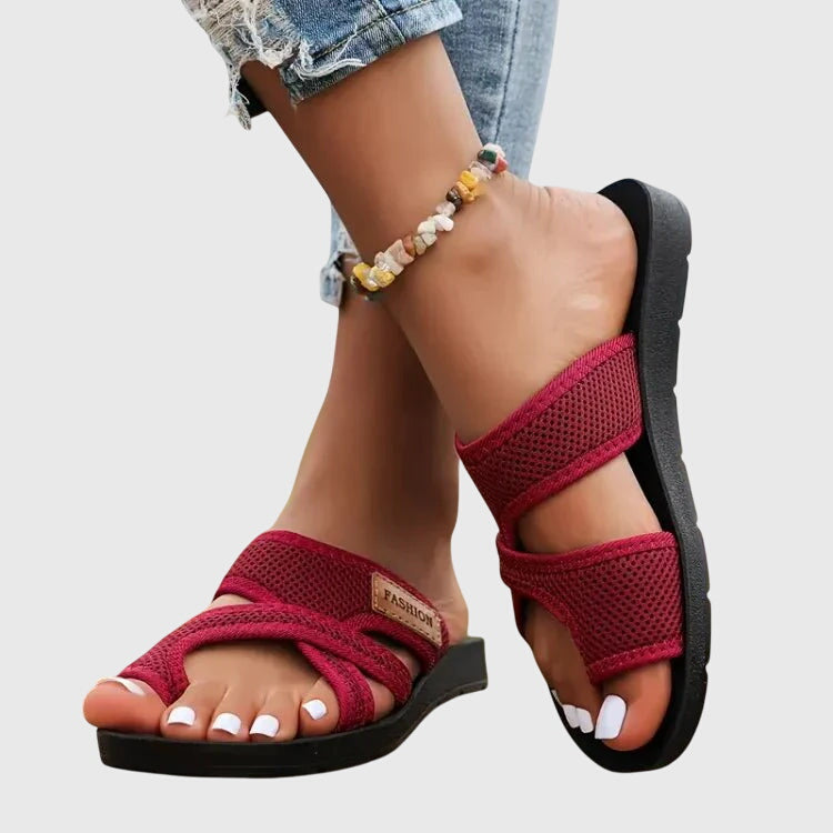 Hélène orthopedic sandals Céline de Montréal