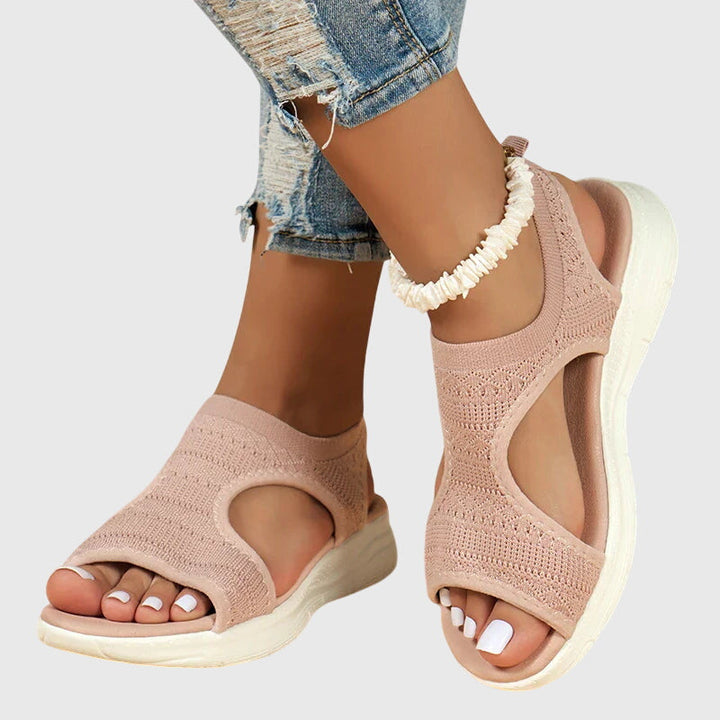 Nathalie orthopedic sandals Céline de Montréal