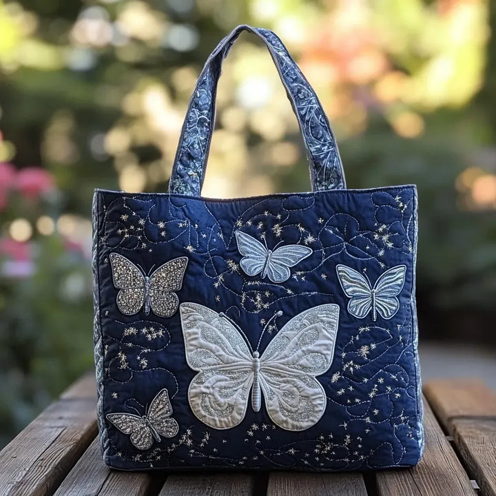 Silver Butterfly Handmade Bags — Céline de Montréal