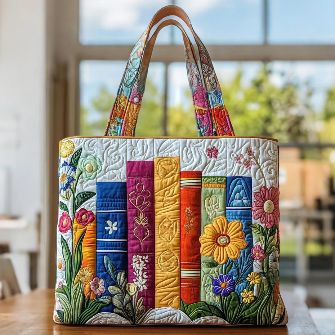 Floral Library Handmade Bags — Céline de Montréal
